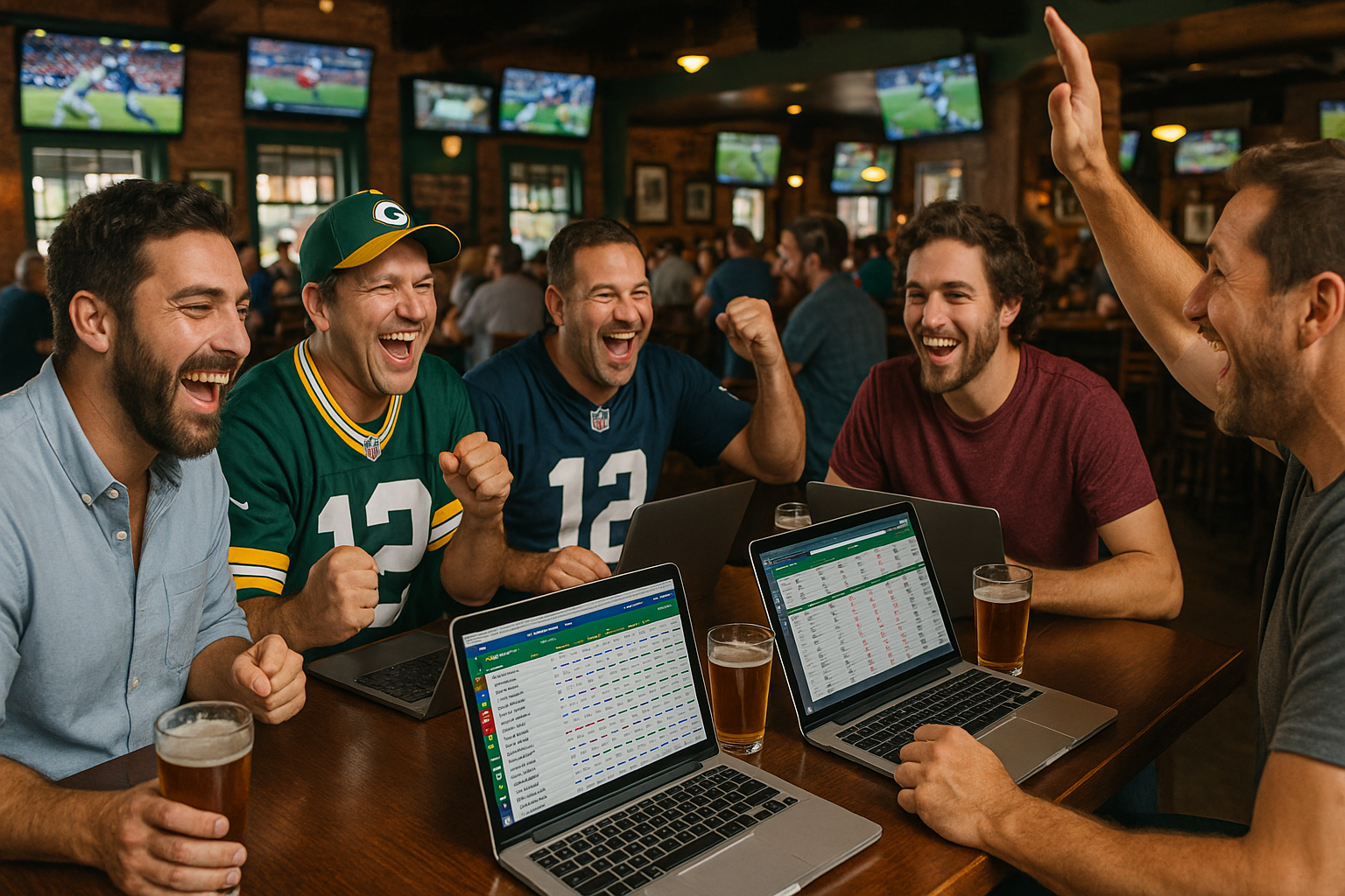 Fantasy Draft Party Visual